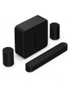 Sonos Pack Home Cinema 5.1 - BEAM + 2 x ERA 100 + SUB MINI - Noir